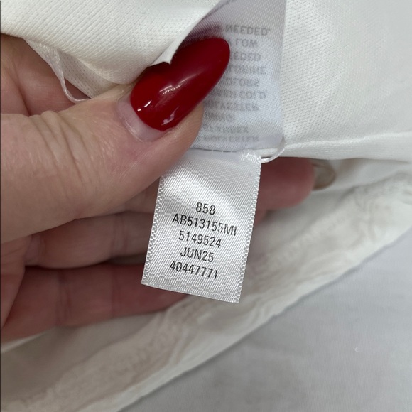 Aritzia Ivory Strapless Textured‎ Top - Picture 7 of 7